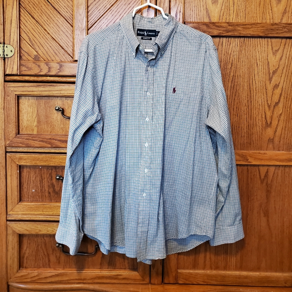 Vtg polo by Ralph Lauren button up men's xl